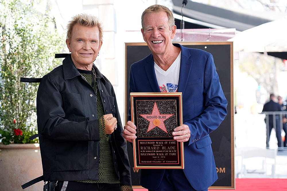 Billy Idol And Richard Blade